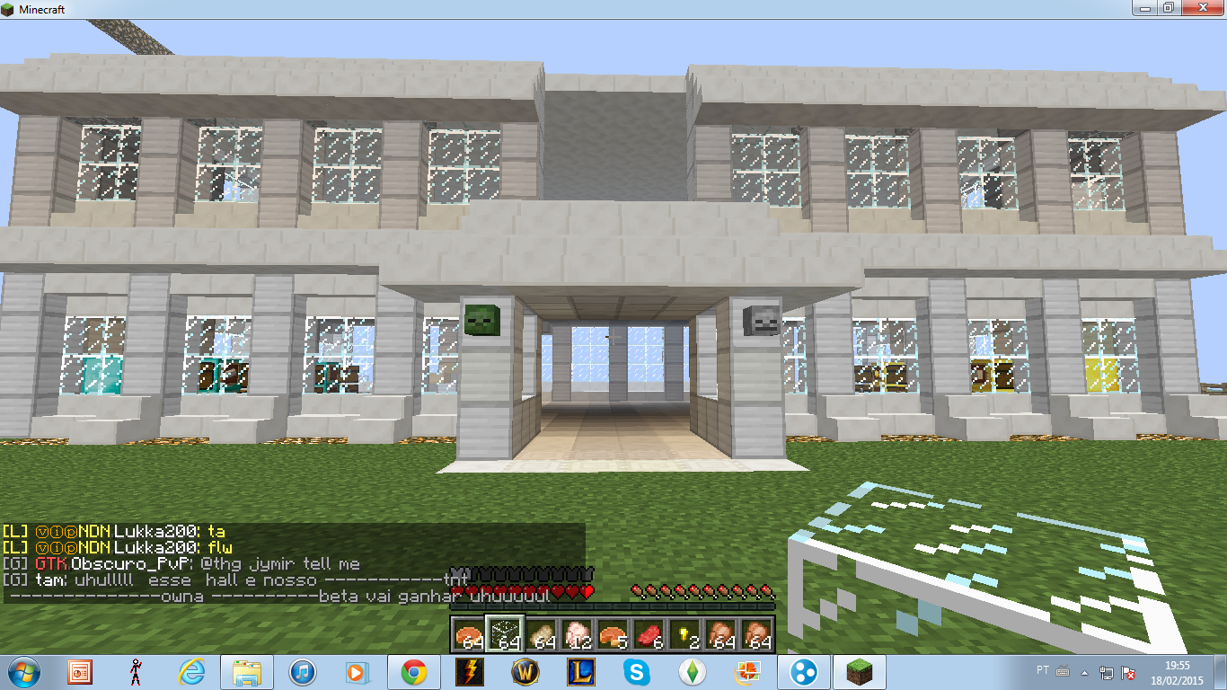 Casas Minecraft: 2015